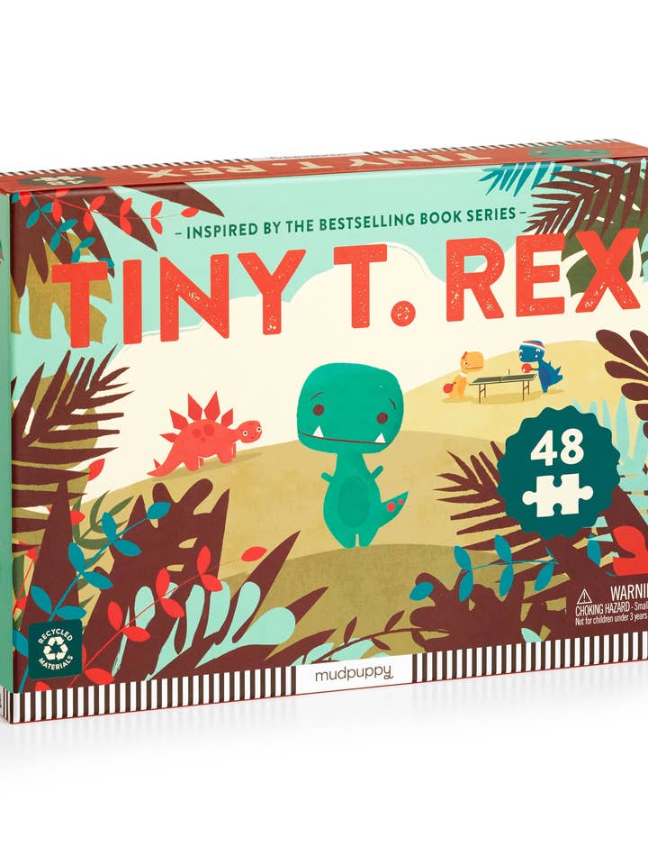 Tiny T. Rex 48 Piece Puzzle for wholesale by Chronicle Books