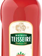 Teisseire Strawberry syrup glass 700 mL for wholesale by French Feast