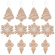 Kurated Korner - Vendita all'ingrosso Set di decorazioni  - Set di 12 Decorazioni Pan di Zenzero AuldHome Design1