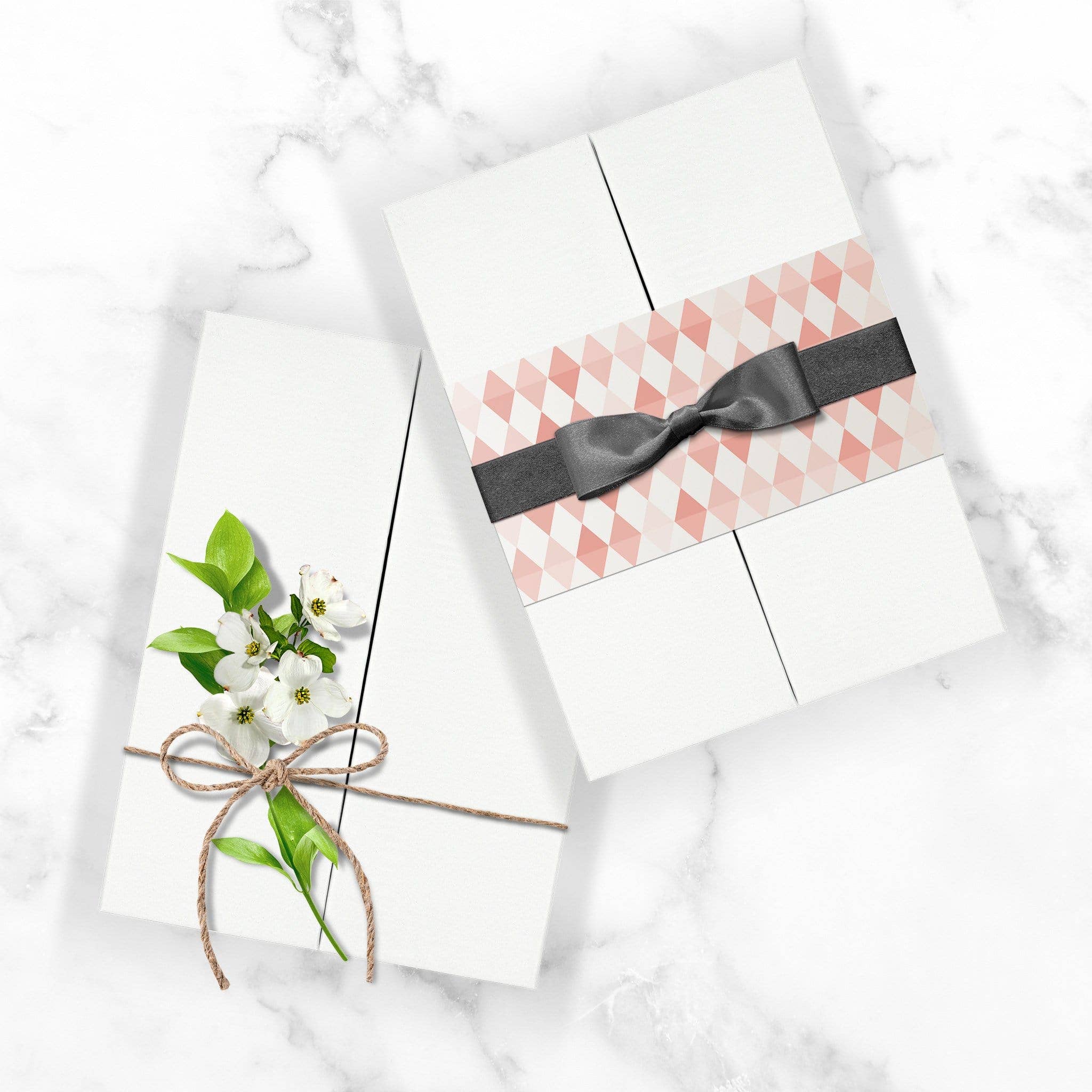 Inspired Indigo - Wholesale Gift Box - White Magnetic Gift Box for Invitations, Cards, and Jewelry4