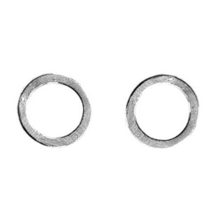 Circle Oorbellen - Sterling Zilver voor wholesale door Hannah Hoffman