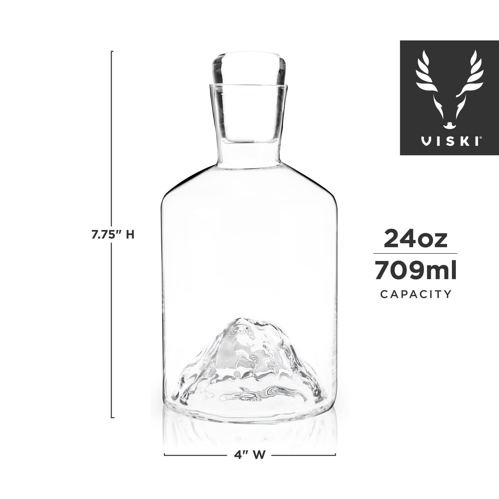 Viski - Wholesale Decanter - Pacific Northwest Mountain Themed Crystal Liquor Decanter5
