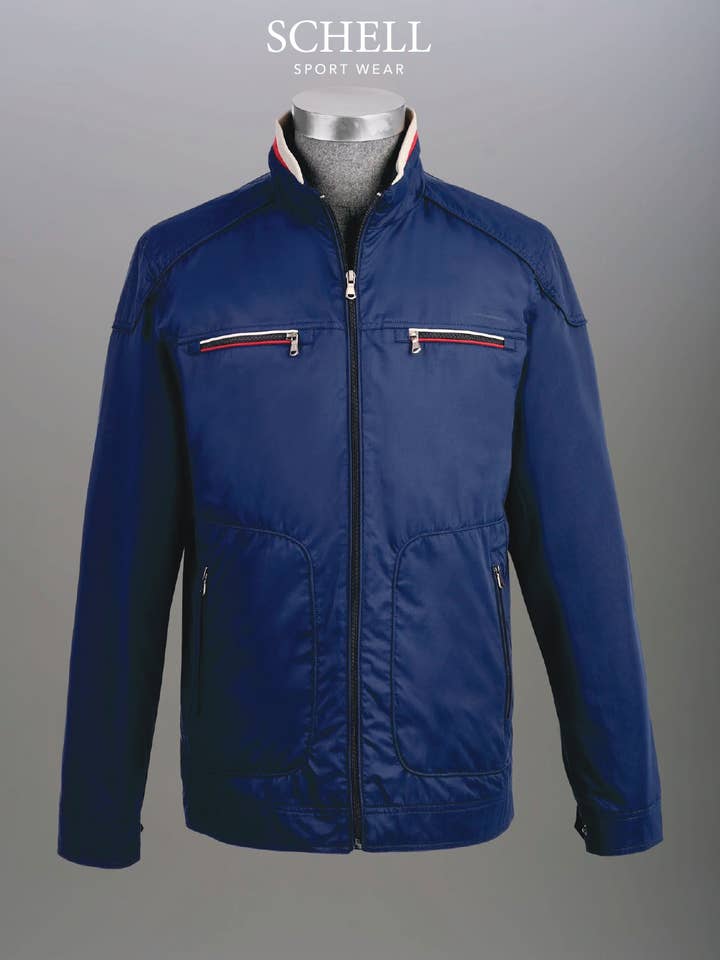 MARINEBLÅ JAKKE for engroshandel hos SCHELL CORP 1942