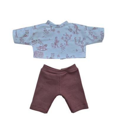 SUZETTE chemisier simple + pantalon pour la vente par Maman Poule et Papa Coq