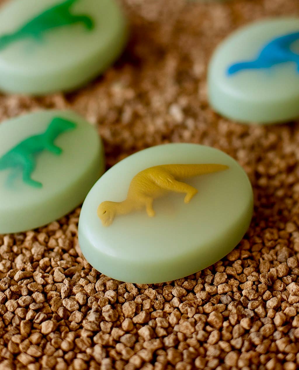 Priscila Leen Arts at Florida Soap Candle - Wholesale Bar Soap - Dinosaur Soap Jurassic glycerin melt and pour handmade toy3