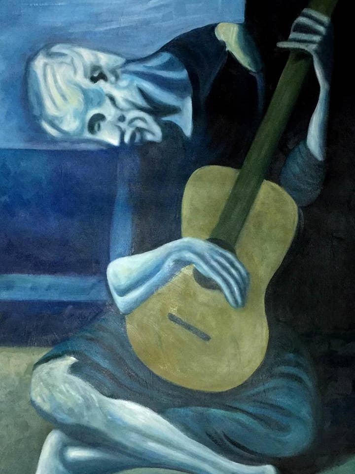 O Velho Guitarrista por atacado de La Pastiche
