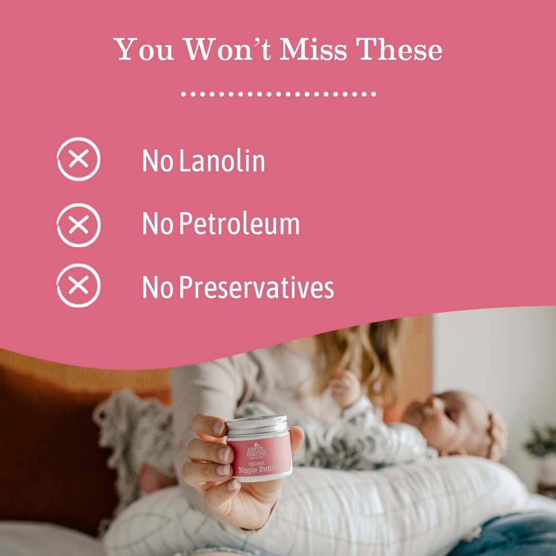 Earth Mama Organics - Wholesale Nipple Cream - Maternity - Organic Nipple Butter8