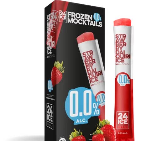 24 ICE | FROZEN COCKTAILS - Vendita all'ingrosso Aperitivo/Cocktail analcolico - Daiquiri alla fragola ICE 0.0% Cocktail surgelati