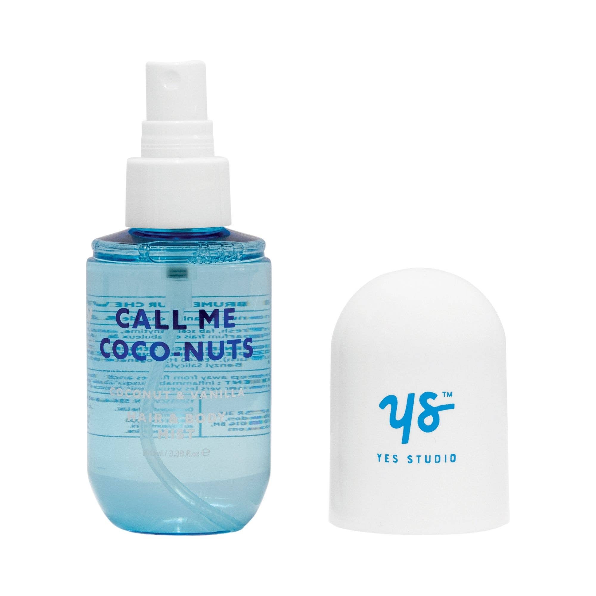 Yes Studio – wholesale Face & body mist/water – Coco-Nuts Hair & Body Mist - Coconut & Vanilla1
