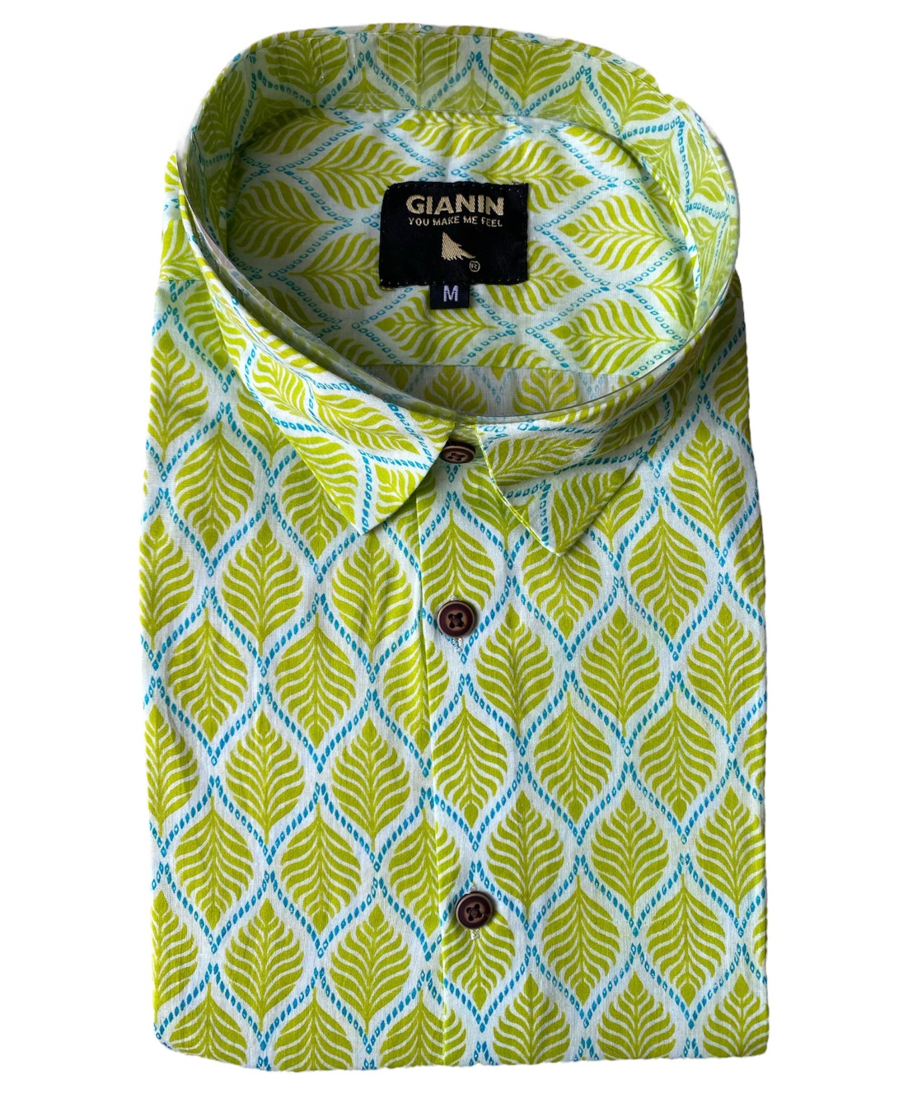 GIANIN - Vente Chemise à col boutonné – homme - Chemises homme imprimées exclusives7