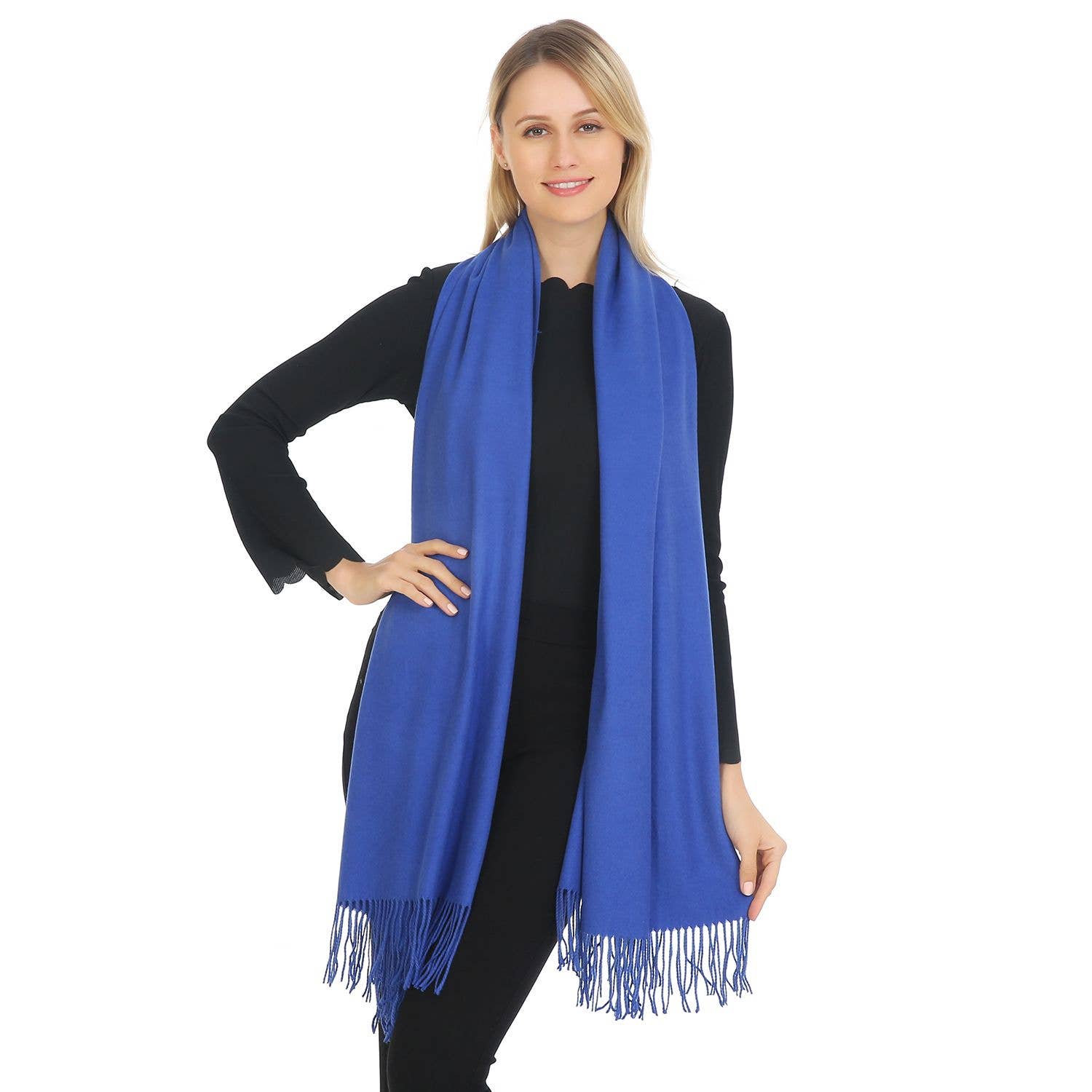 PEACH ACCESSORIES – wholesale Scarf – Women's – Plain Pashmina Scarf A0014