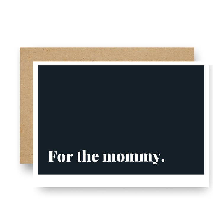 Voor de Mommy Enclosure Card voor wholesale door Careerlog