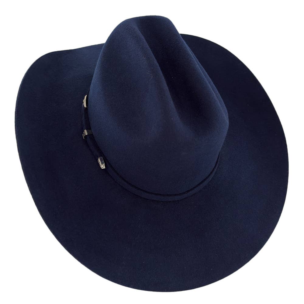 American Hat Makers - Wholesale Cowboyhoed - Uniseks - 100% wollen vilten western cowboyhoed - Style Cattleman73