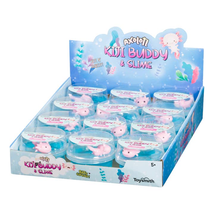 Toysmith - Wholesale Putty/Slime - Kids - Kiji Buddy Axolotl Slime
