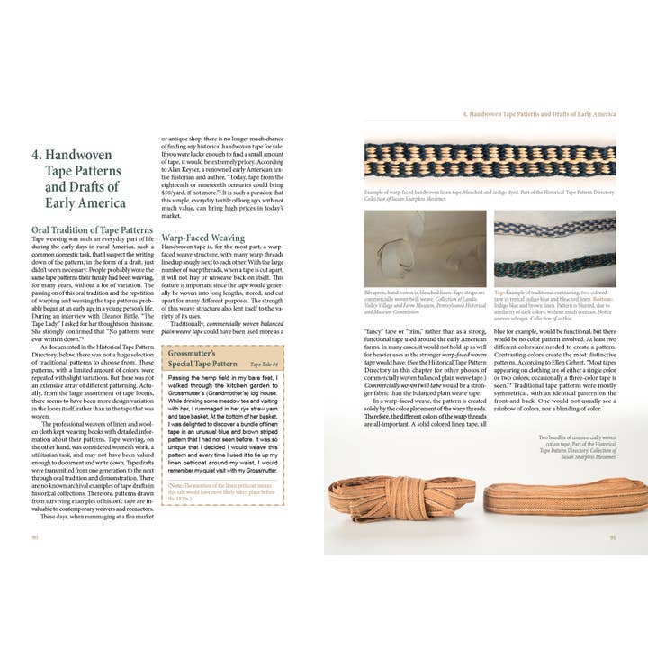 Schiffer Publishing - Vente Crafts, Hobbies & DIY - Ruban tissé main3