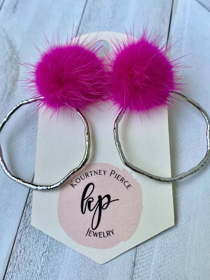 KP Design “Puff” Hoops for wholesale by KP Designs