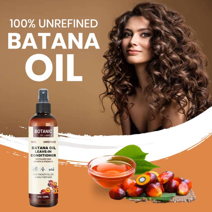 UB BRANDS INC - Wholesale Hair Leave-In Conditioner - Botanic by J. Amila 100% Unrefined Leave-In Conditioner 8oz