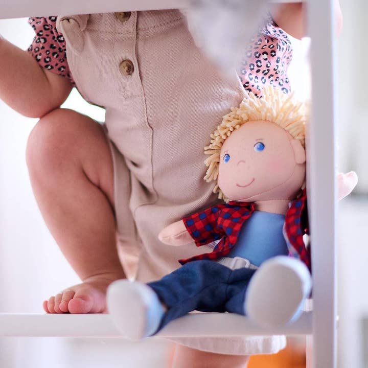 HABA USA - Wholesale Doll - Kids - Nick 12" Soft Doll – Plush First Doll for Kids