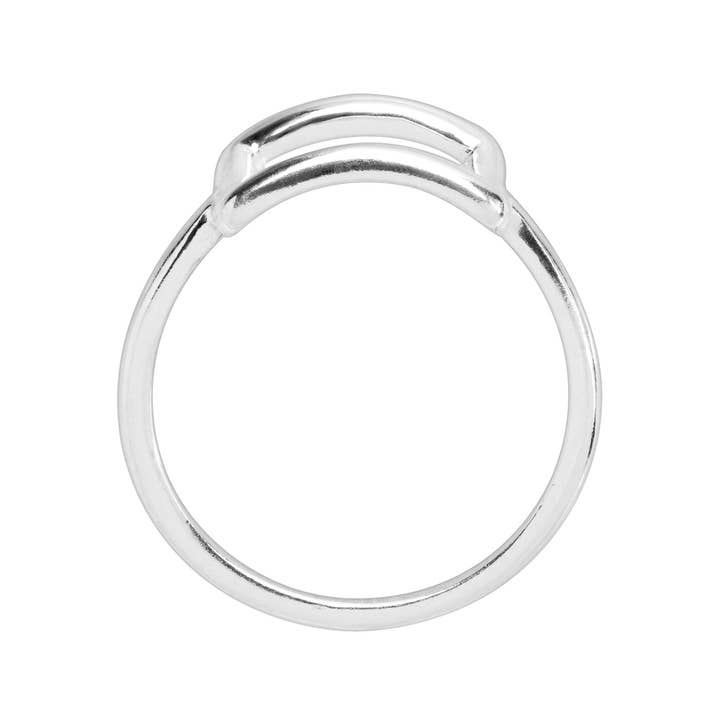 Silpada - Wholesale Band/Stacked Ring - Silpada 'Catuskoti' Open Square Ring in Sterling Silver2