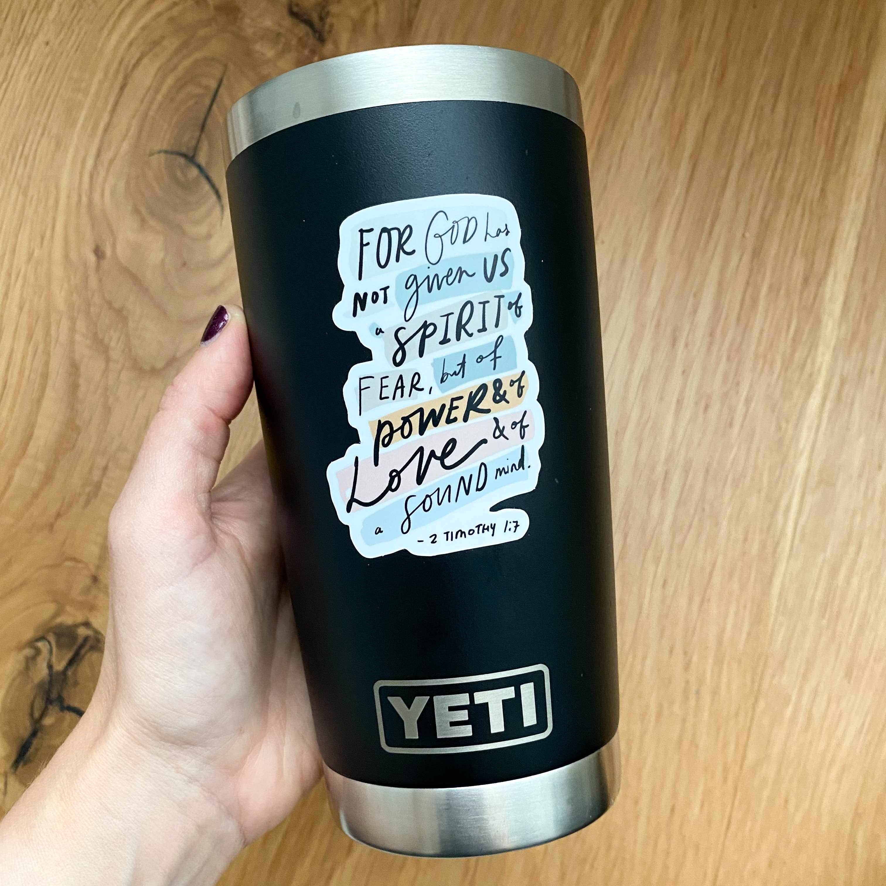 swaygirls - Wholesale Sticker - 2 Timothy 1:7 Sticker9