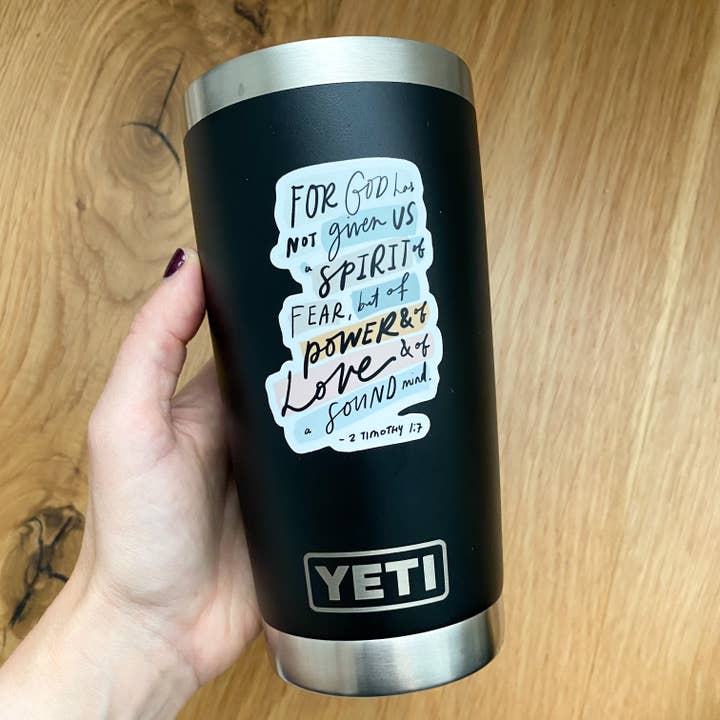 swaygirls - Wholesale Sticker - 2 Timothy 1:7 Sticker9