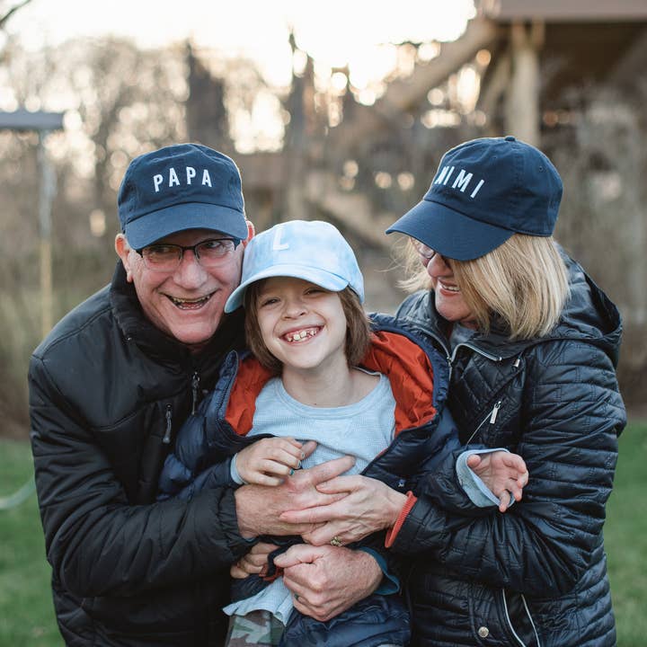 Rey to Z - Wholesale Baseball Cap - Men's - Father's Day Gifts Dusty Blue Papa Hat