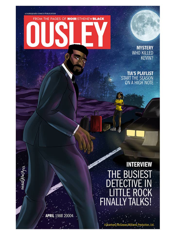 Little Rock Files #1 Couverture E Ltd (Bande Dessinée) pour la vente par FairSquare Graphics