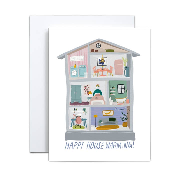 Congratulations Doll Housewarming for wholesale by Copper & Print