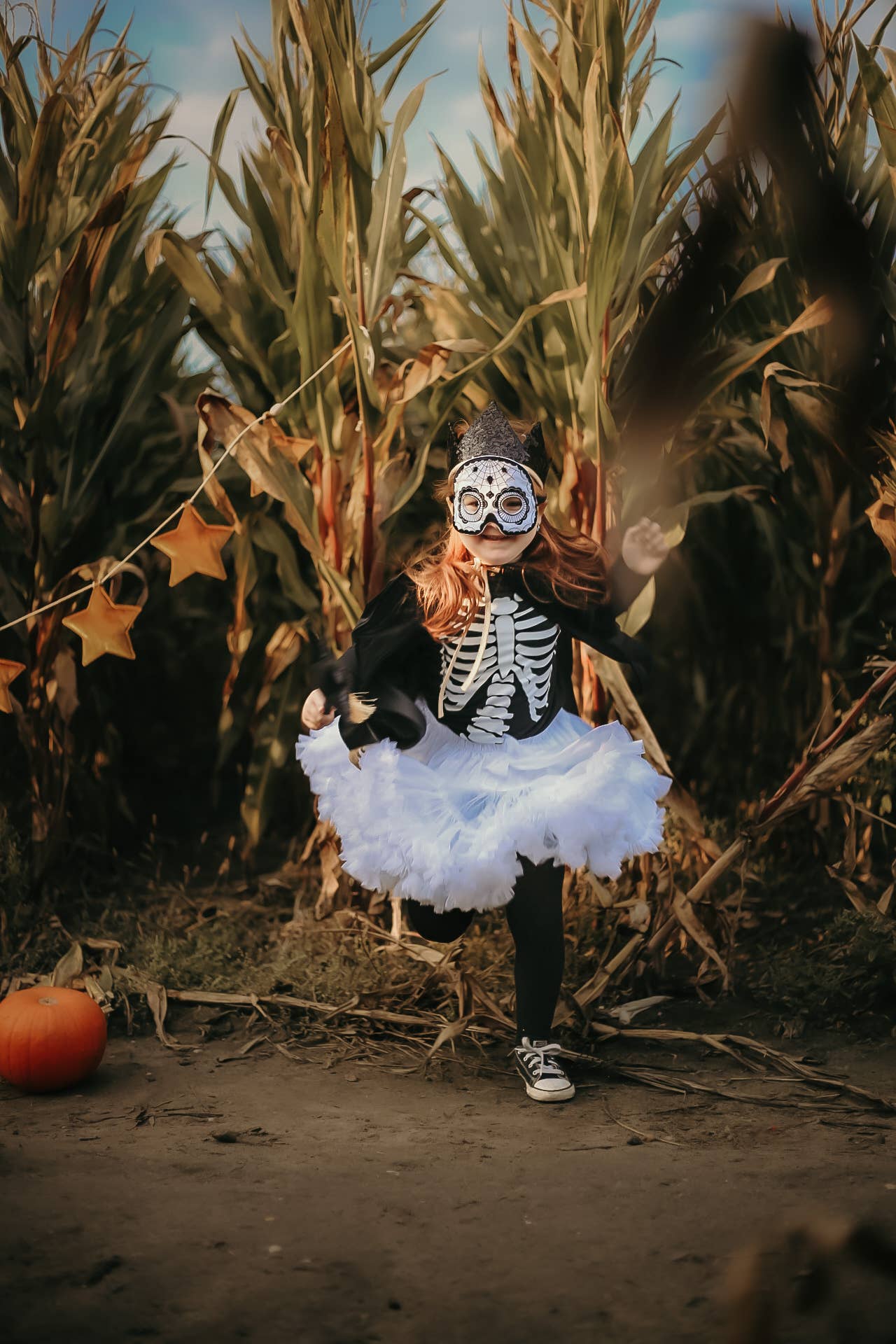 Moi Mili - Wholesale Costume - Kids - Skull mask "Black halloween"3