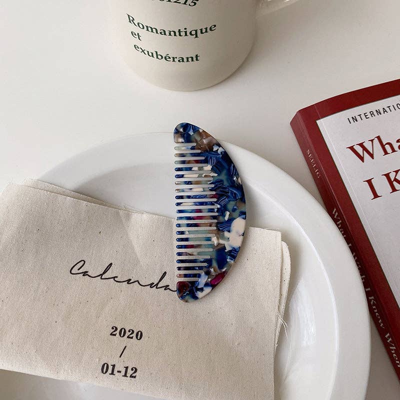 WEST AUSSIE SUPPLIES - Wholesale Hair Brush/Comb - Hairzy - Acetate Colorful Comb Handheld7