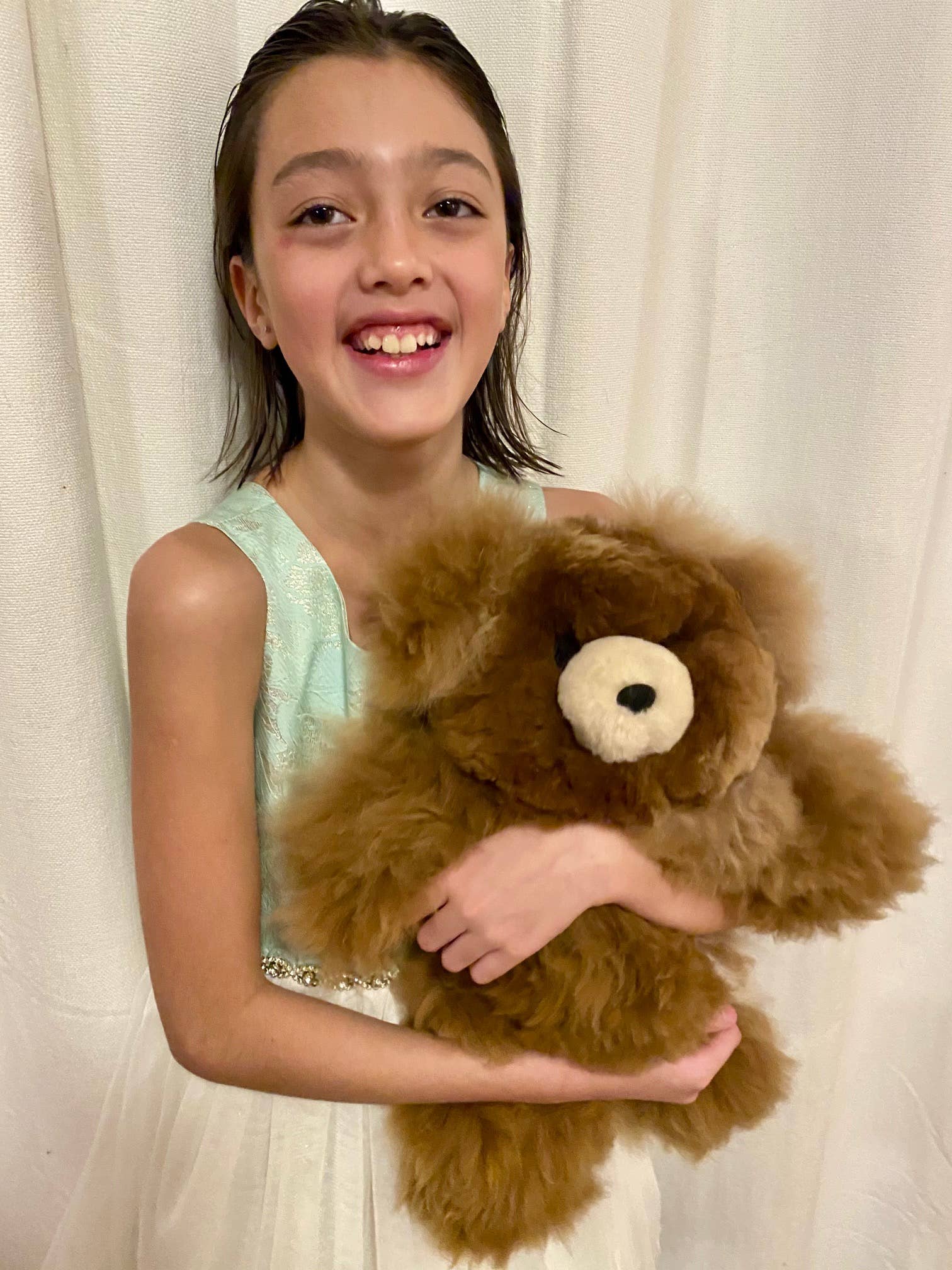 Blossom Inspirations - Vente Peluche – enfant et bébé - Peluche ours en alpaga fabriqué à la main7