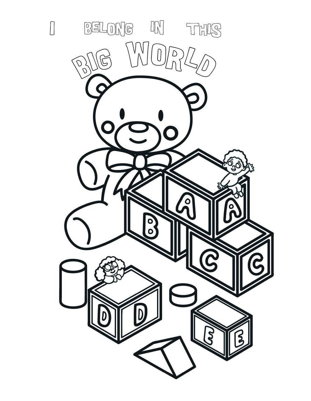 Curly Crew Books - Wholesale Coloring & Activity Book - Kids & Baby - I Am Magical: A Coloring Book for Girls2