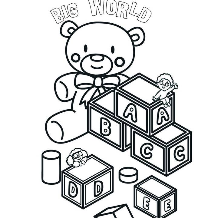 Curly Crew Books - Wholesale Coloring & Activity Book - Kids & Baby - I Am Magical: A Coloring Book for Girls2