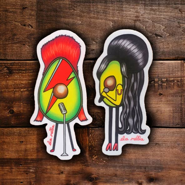 UK Musician Pack - Stickers for wholesale by Ela Mella