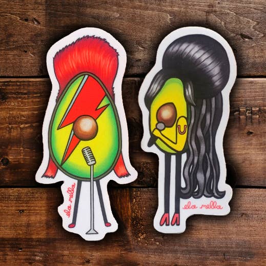 Pacote de músicos do Reino Unido - adesivos por atacado de Ela Mella