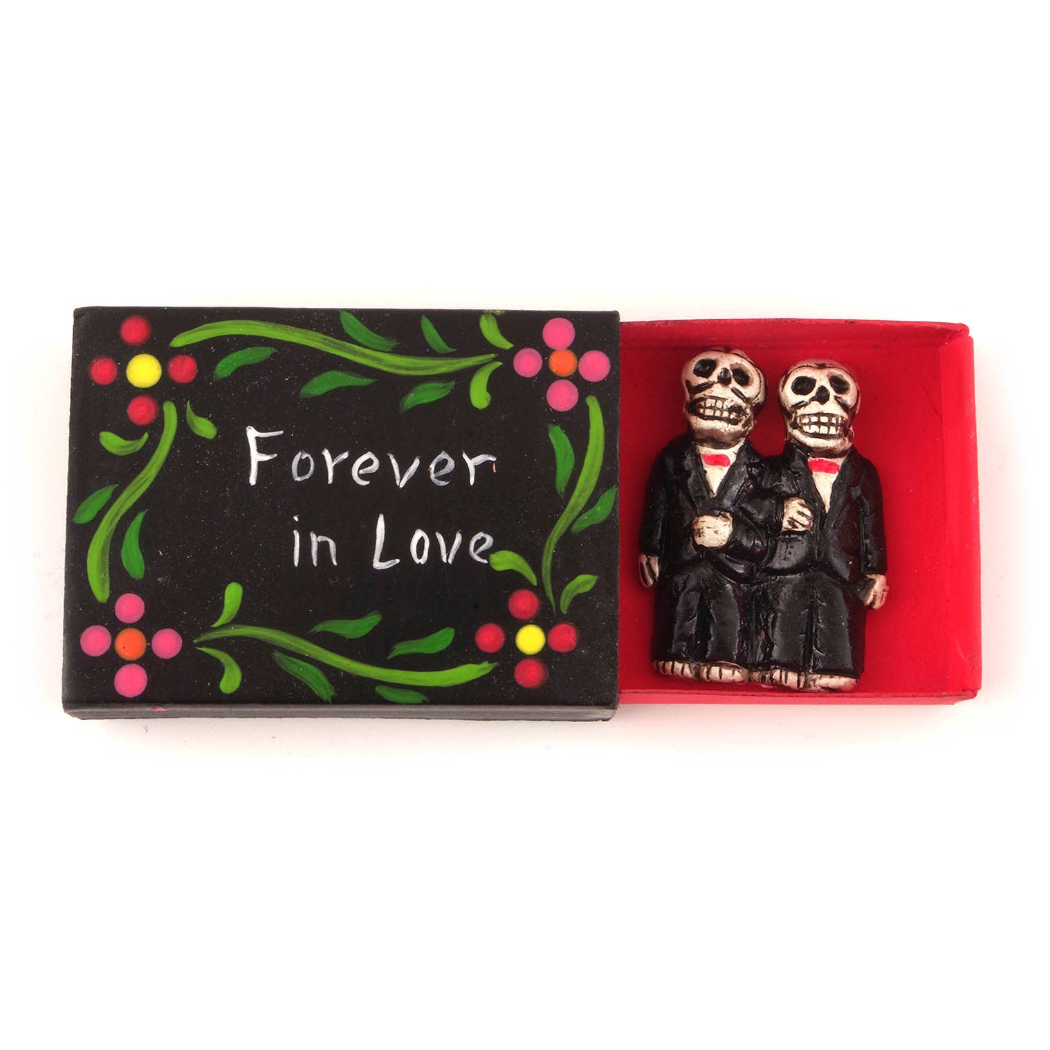 Siesta – wholesale Decorative figurine – Forever in Love Matchbox - Two Grooms1