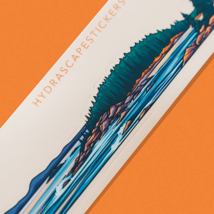 Hydrascape Stickers - Wholesale Sticker - Acadia National Park Miniscape Sticker1