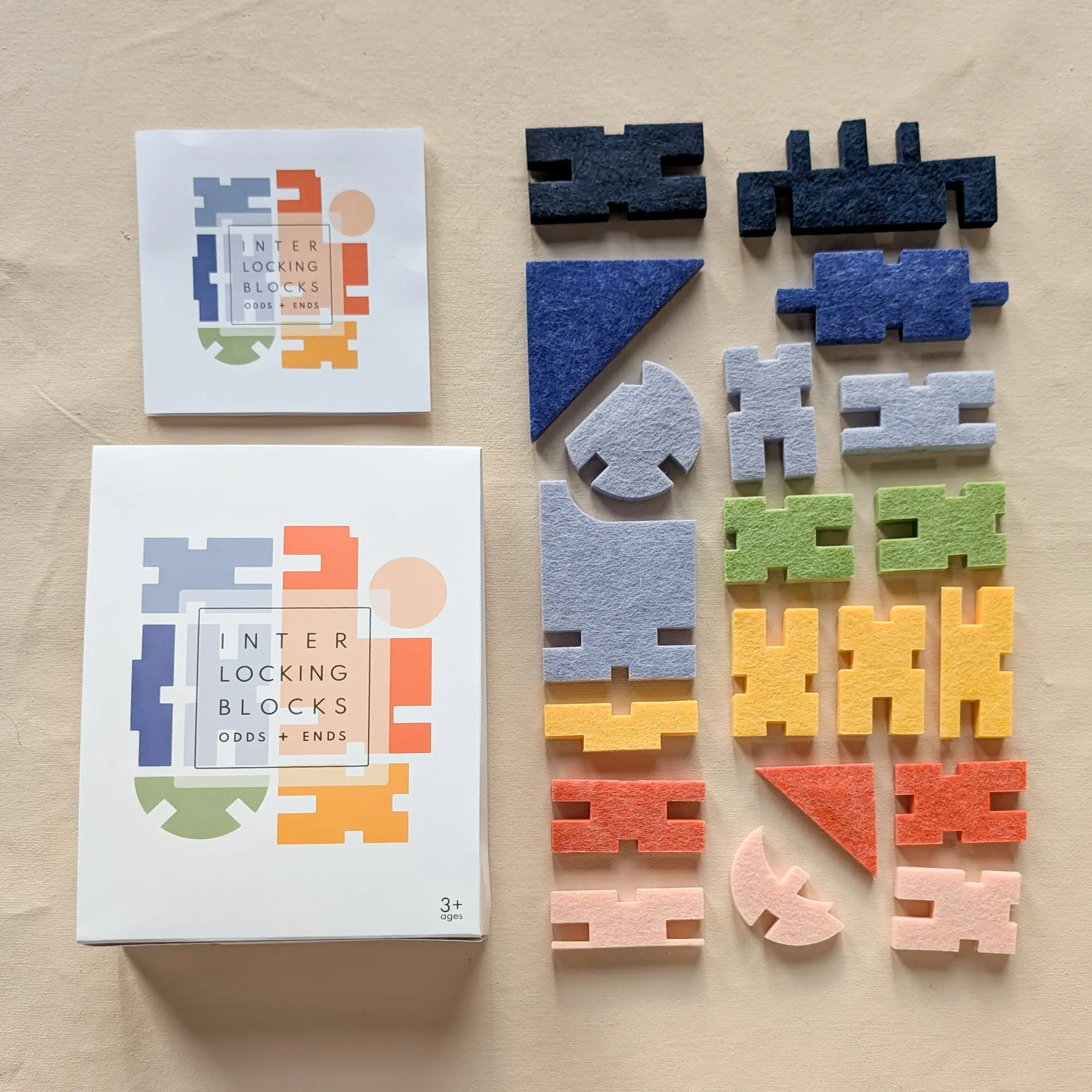 Lowercase Toys - Wholesale Blocks - Kids Baby - Interlocking Blocks - Odds + Ends Set7