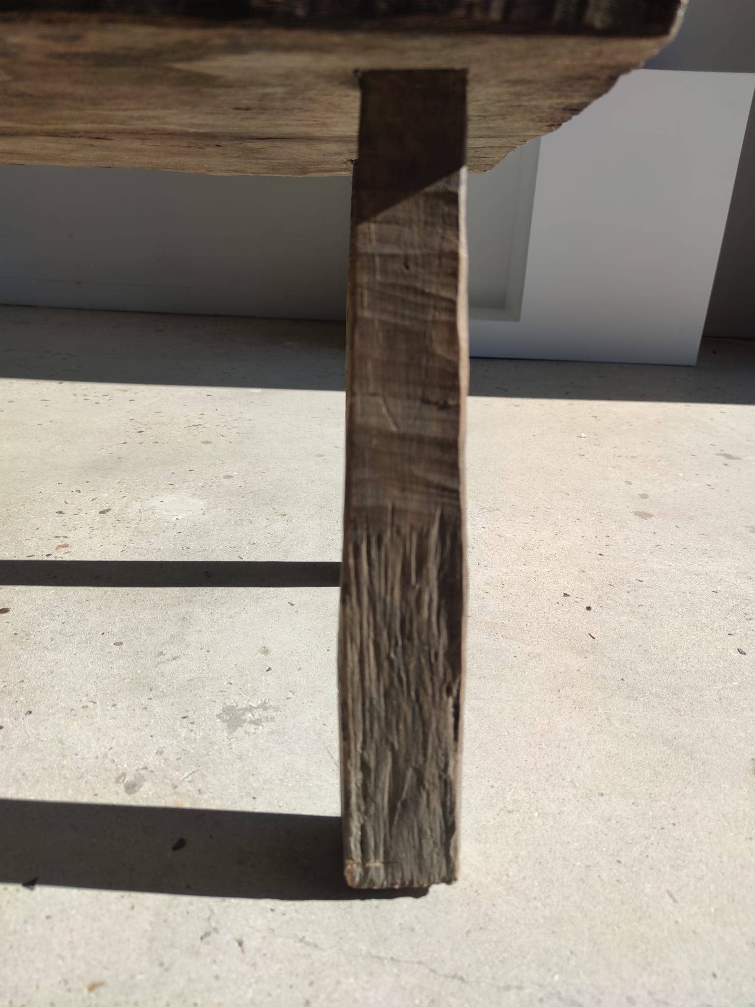 Office Objets - Wholesale Bench - Very large antique teak bench H:50cm L:2m0628