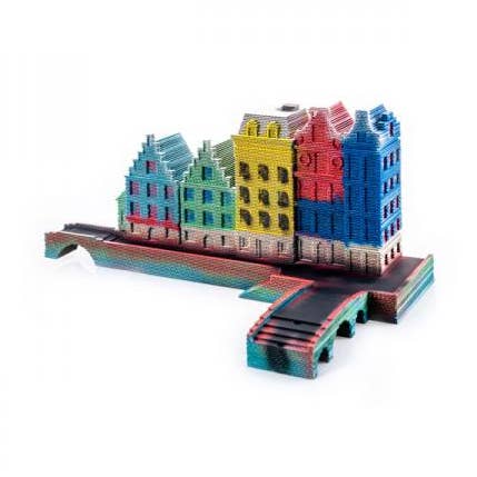 Puzzle 3D em cartão - AMSTERDAM 276 peças por atacado de 3D Puzle Flow