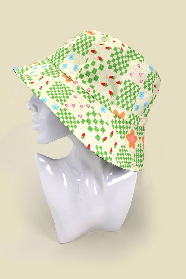 JOSSLYN by wall to wall - Wholesale Bucket Hat - Women's - FLORAL BUCKET HAT | 40HW7178