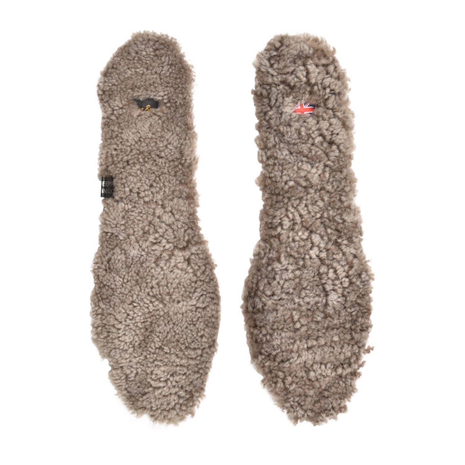 Owen Barry Ltd - Venta al por mayor Plantillas y suelas - Unisex - Plantillas de piel de oveja | Unisex, talla S-XL | Plantillas de color marrón pardo 2