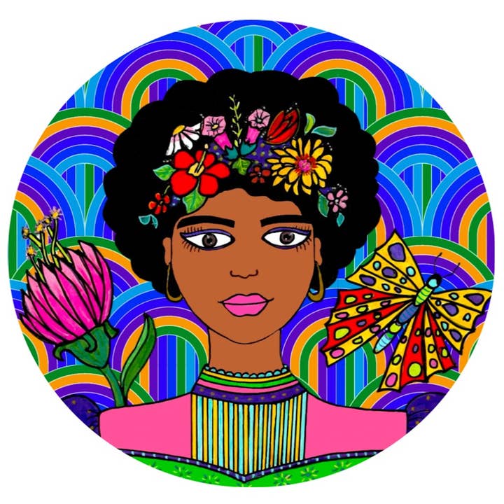 FunkyAdi - Wholesale Compact Mirror - Women Printed Pocket Mirrors1