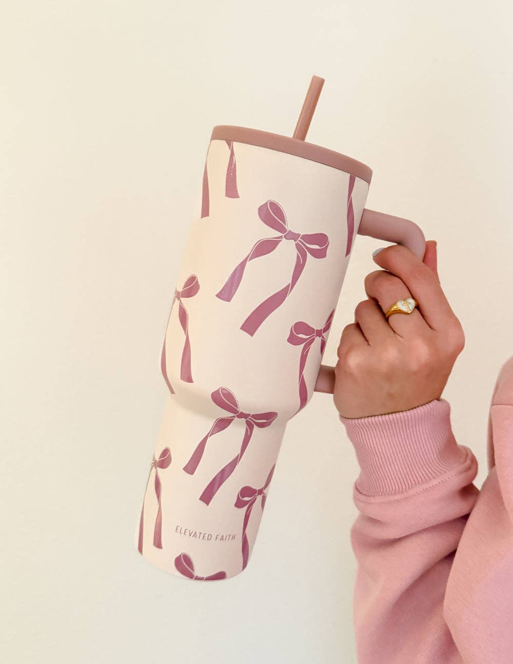 Elevated Faith - Wholesale Insulated Mug/Tumbler - Bows 40 oz Ascend Tumbler1