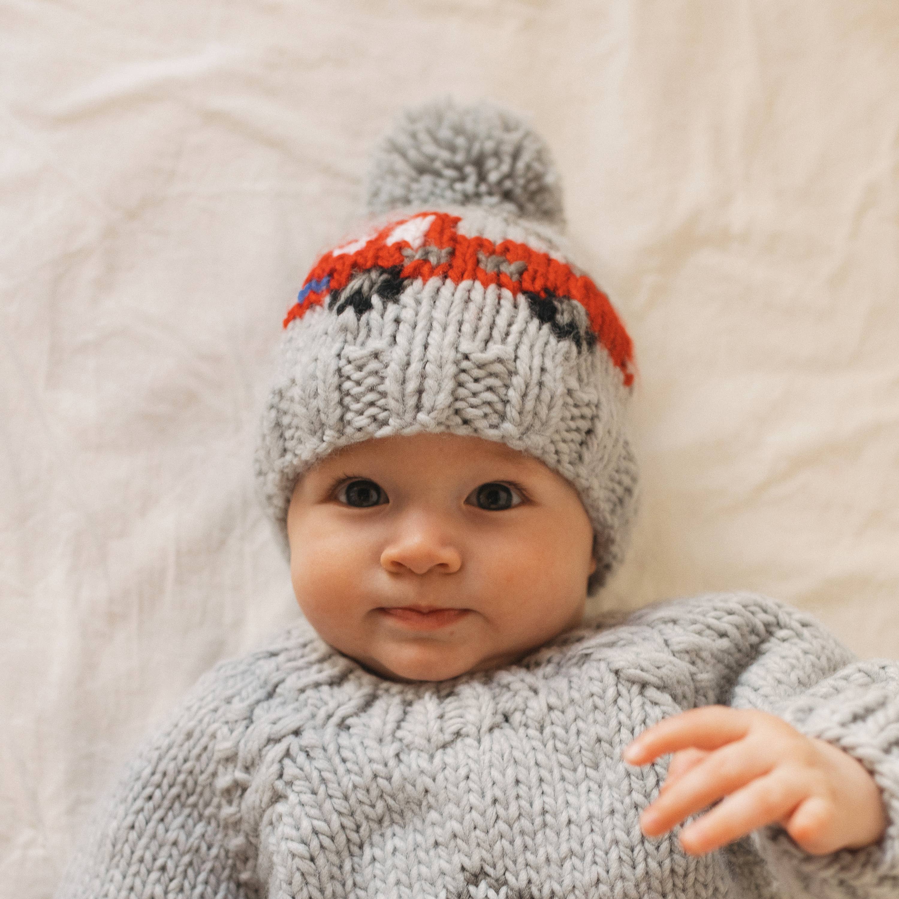 Huggalugs - Wholesale Beanie - Kids - Fire Engine Beanie Hat Baby & Kids2