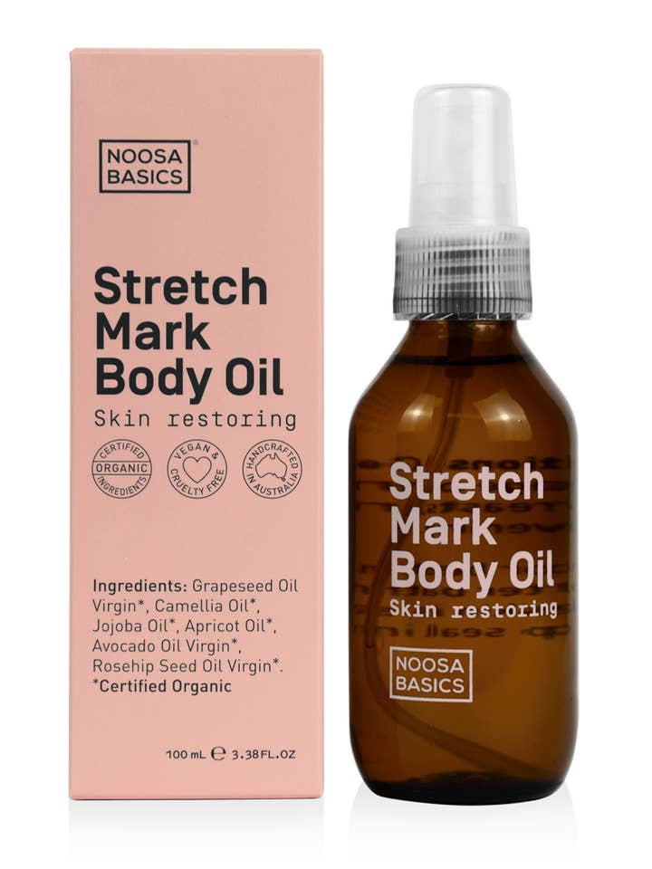 Stretch Mark Body Oil voor wholesale door Noosa Basics