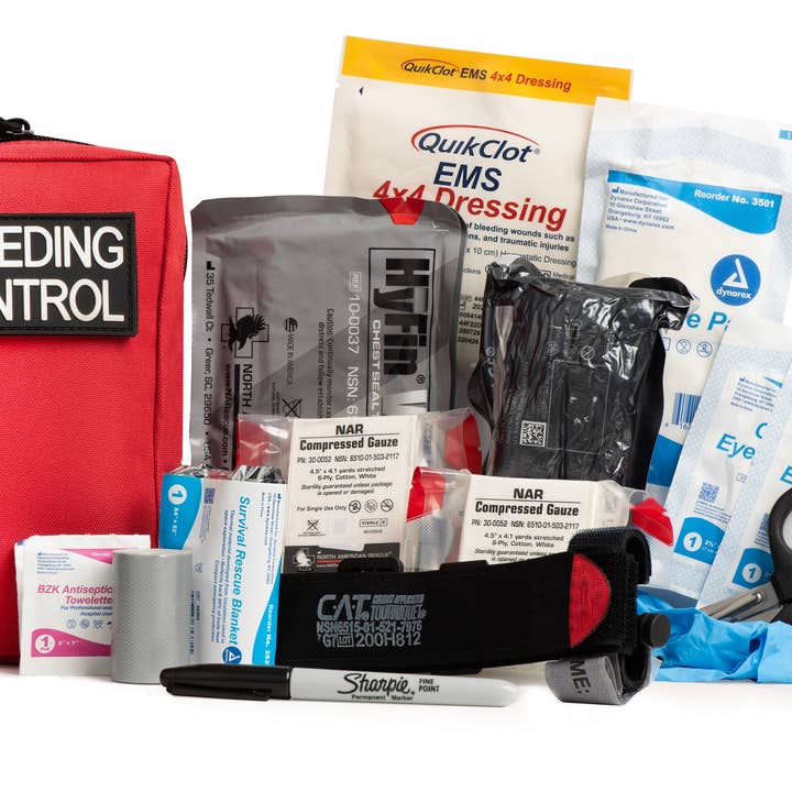 Scherber - Wholesale First Aid Kit - Scherber Public Access Bleeding Control Kit | Trauma Equipment, First Aid Supplies | Advanced