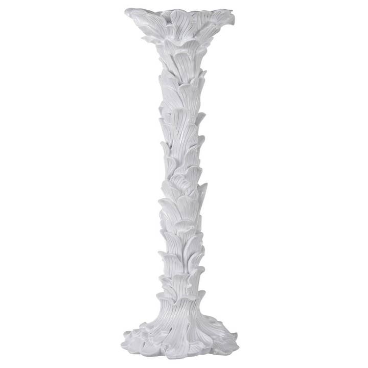 Portavelas Duquesa D5x11" - Blanco para venta al por mayor de A&B Home Group Inc.