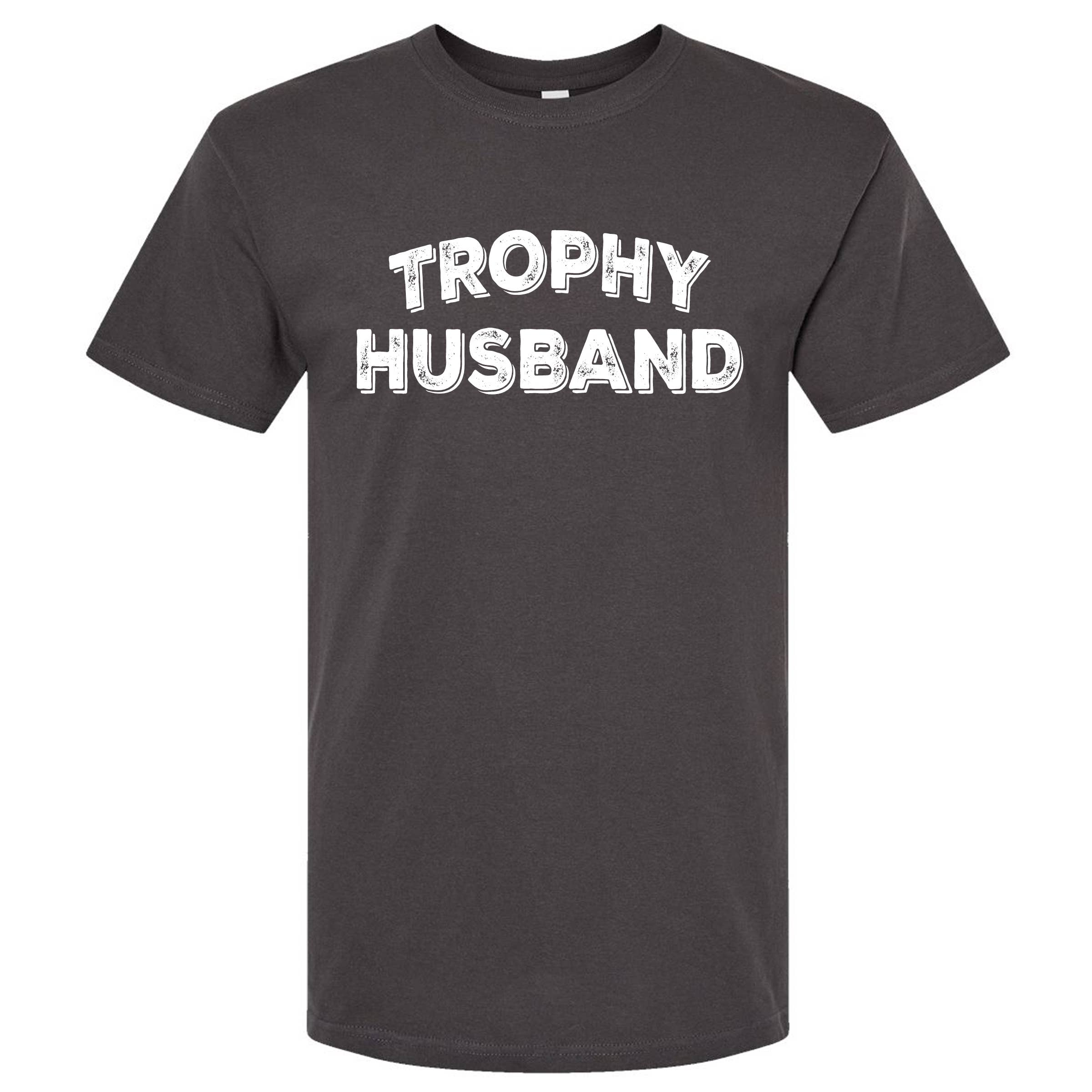 Wi-Wear - Venta al por mayor Camiseta serigrafiada - Hombre - Camiseta Trophy Husband para hombre, regalo de San Valentín y Día del Padre13