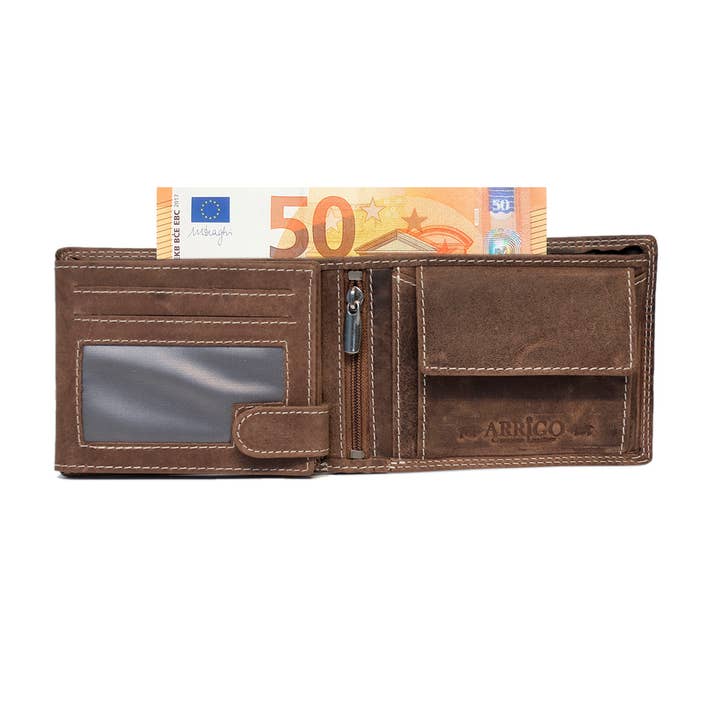 Arrigo - Wholesale Wallet - Men's - Leather Men's Wallet with RFID - Billfold - Arrigo8